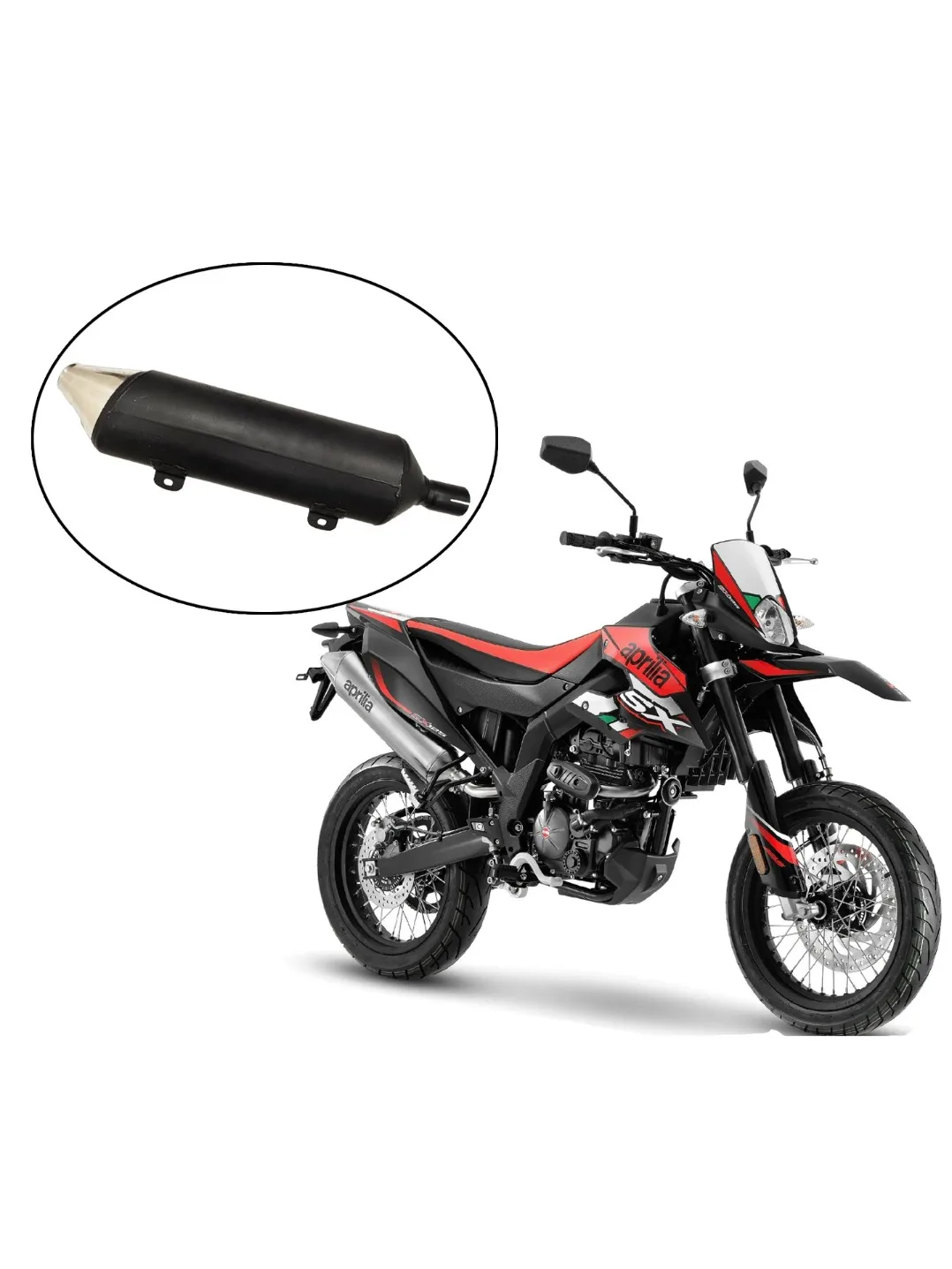 

For Piaggio Aprilla DRD125 DRD150 Original Racing Motorcycle Exhaust Modified Exhaust Link pipe Exhaust Muffler Full System NEW