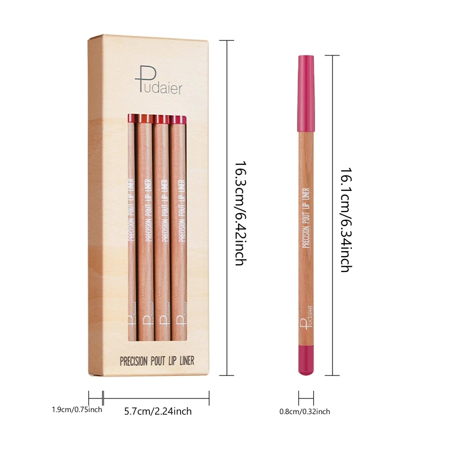 12 สี Velvet Matte ลิปสติก & Liner Red Contour Tint ลิปสติก-กันน้ํา,สวมใส่ยาวนาน,ของขวัญในอุดมคติ