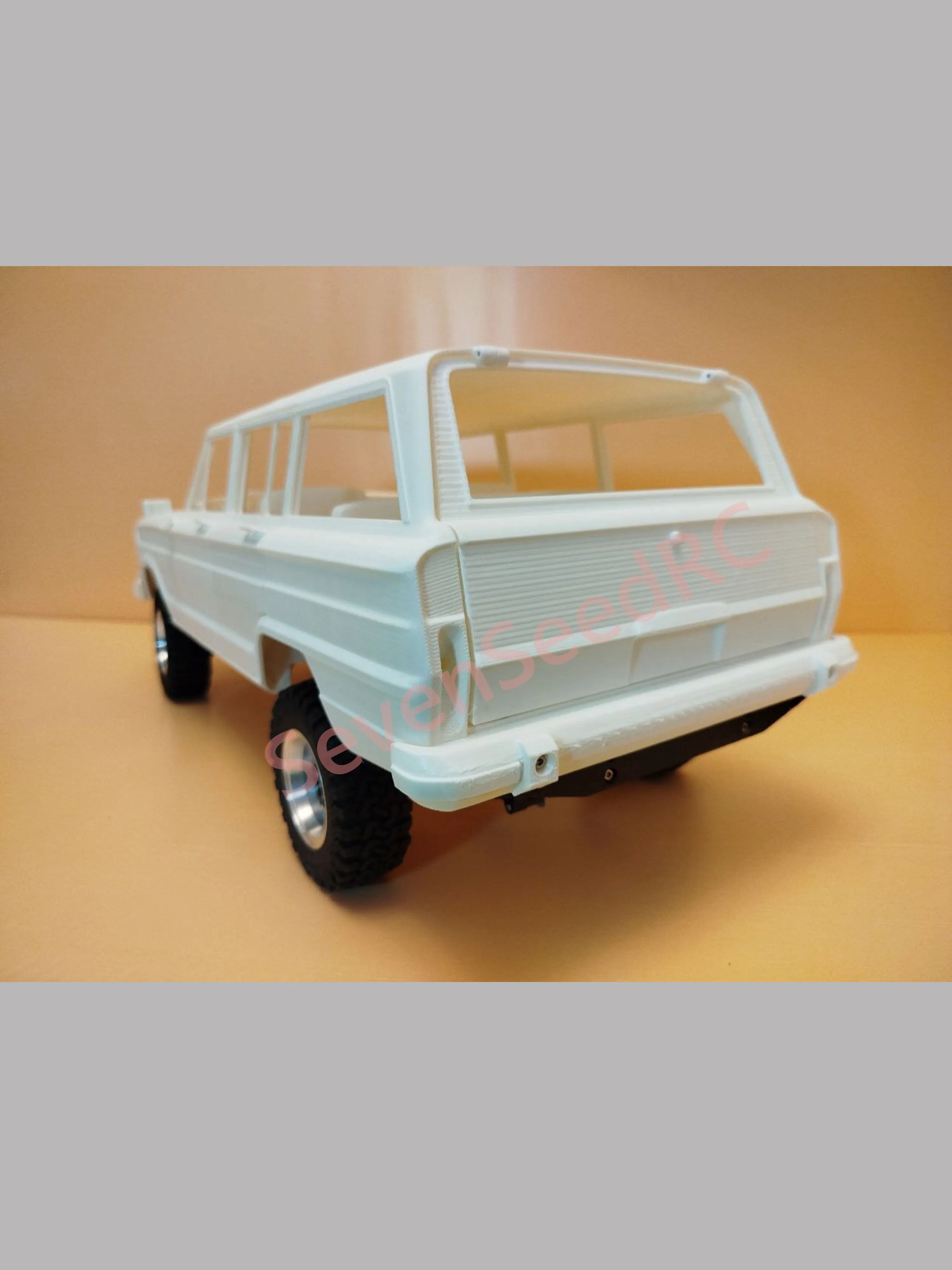 3d print RC Cars body kit Jeep Wagoneer for 313/324 WHEELBASE SCX10 TRX4 NT4 JT44 RGT