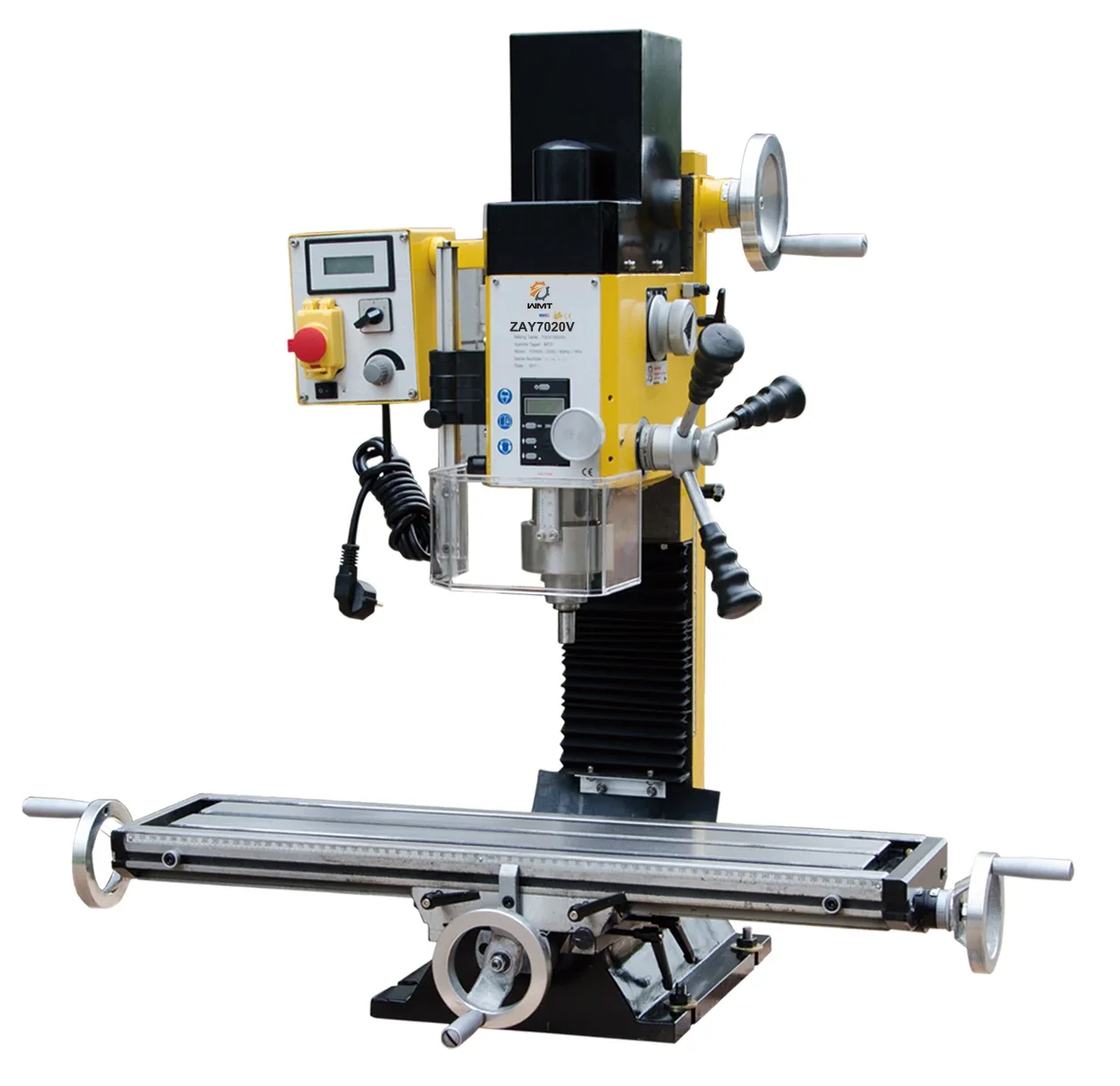 

Small Drilling Milling Machine ZAY7020V Table Milling Machine Mini Drilling and Milling Machine with Various Speed Function