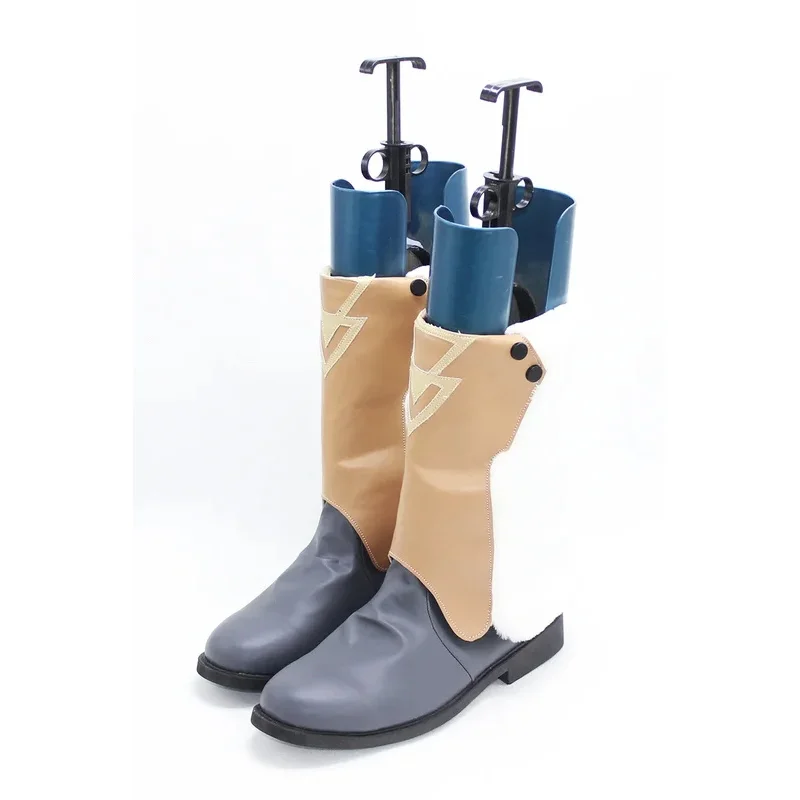 Ange Katrina Cosplay Shoes Vtuber Cosplay Props PU Leather Shoes Halloween Boots Custom Made