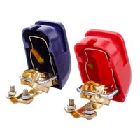 1 Pair Positive Negative Electrode Quick Release Lift Off Connector Clamps Car Battery Terminals Car-styling Car Accessories