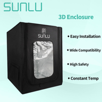 SUNLU 3D Printer Enclosure Insulation Cover 65*55*75cm Constant Temperature for Ender 3/ 3Pro and Hot Bed Sizes Up to 235*235mm