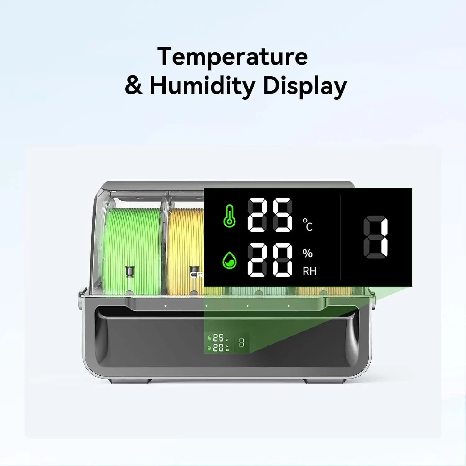 Creality CFS K2 Plus Grey 3D Printer with 16-Color Automatic Filament System Moisture-Proof Runout Winding Detection