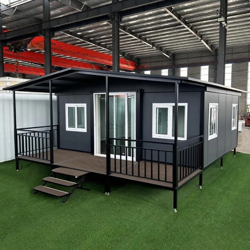 Customized Flat Packing Foldable House Prefab Folding Mobile Tiny House Ready To Ship 2 3 4 5 Bedroom 20ft 40ft Expandable Conta
