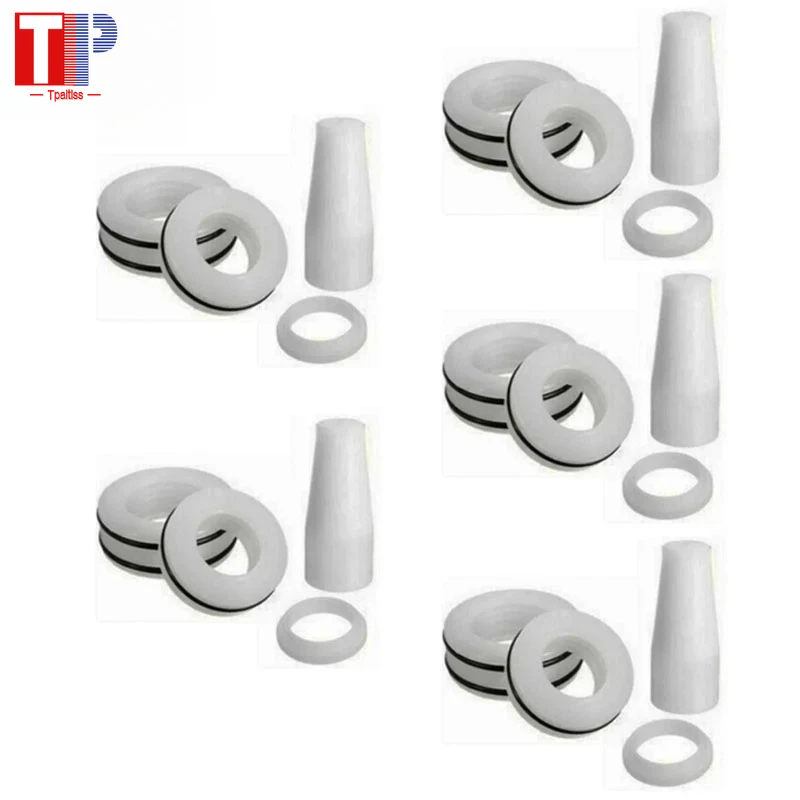 Tpaitlss 5set ملحقات البخاخ بدون هواء طقم تعبئة إصلاح 704586 لبخاخ Tatan 440 450