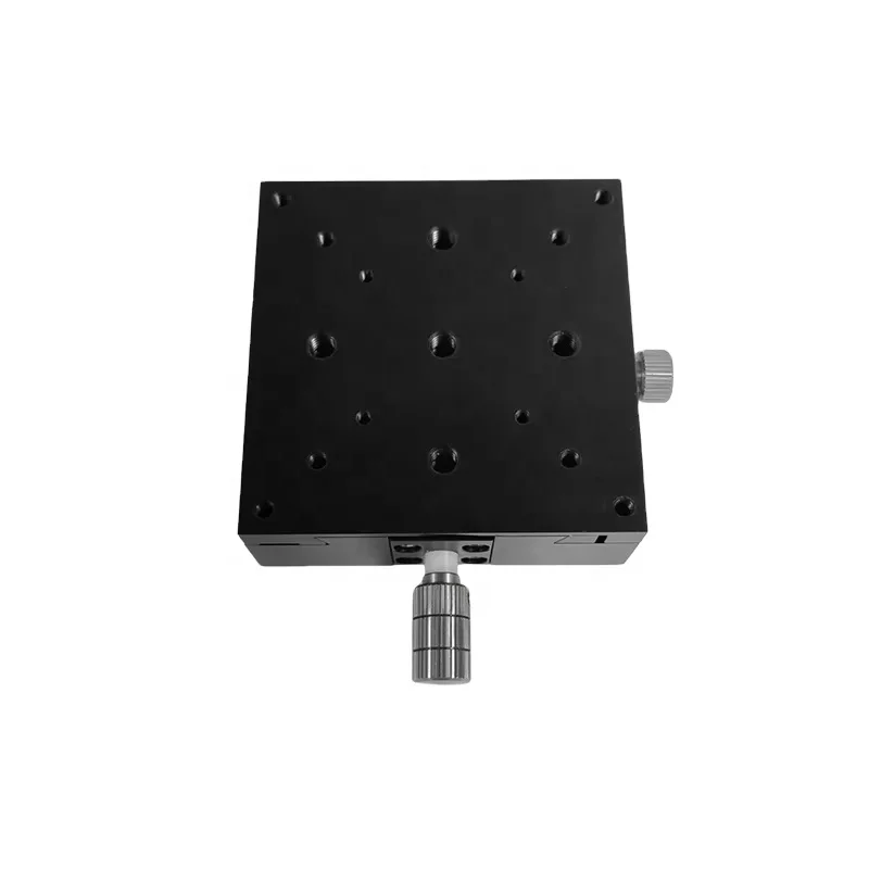 NEW C&K JT-8087 Precise Manual Aluminum Goniometer Stage 15 Rotation Range Dovetail Platform Stages Optical Sliding Table