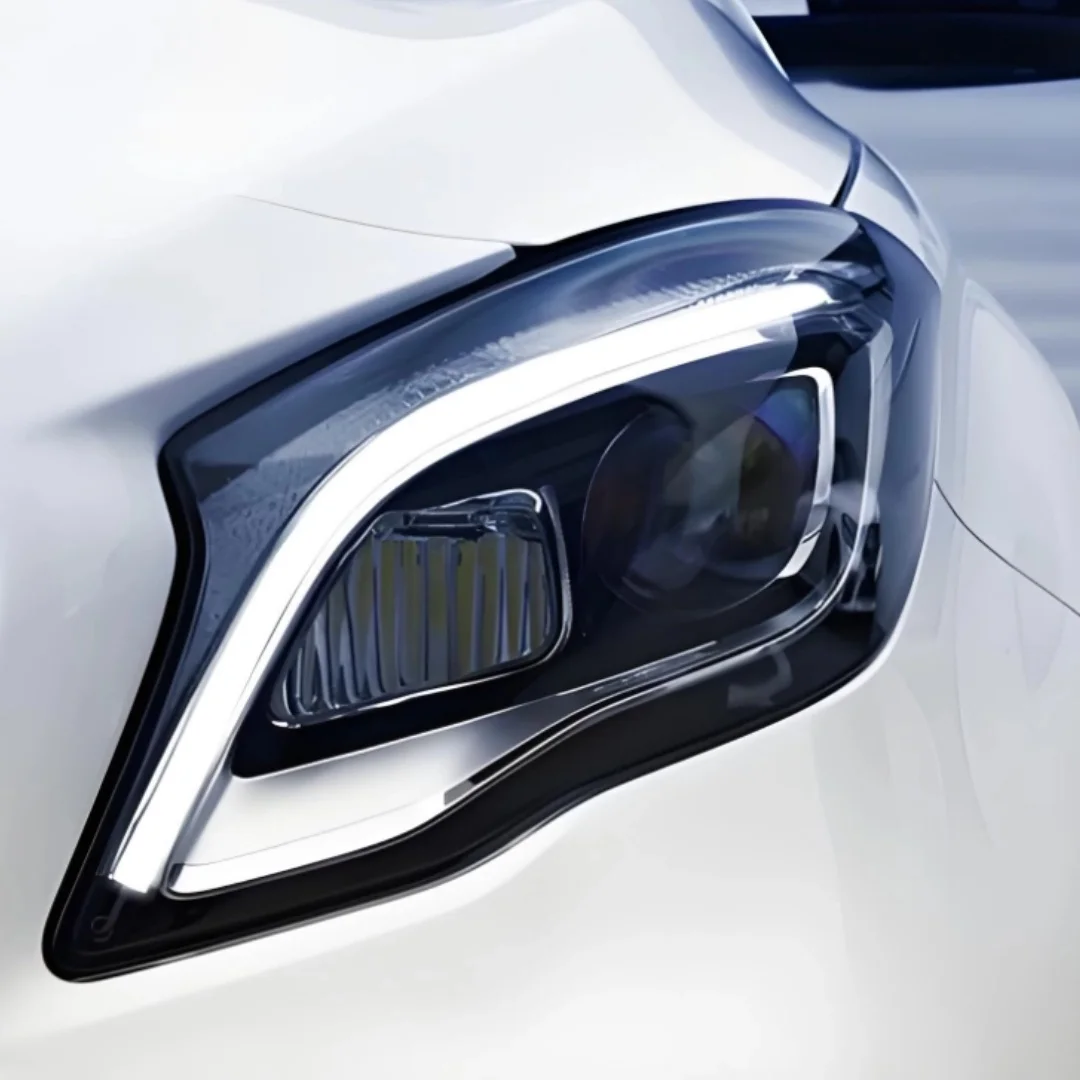 NEW DRL Fiber For LED Headlight Acrylic tube Light Guide Tube For Mercedes GLA CLASS W156 2017 2018 2019 2020 detail image 4