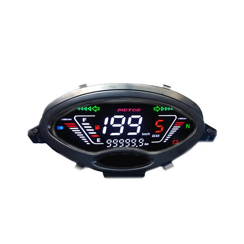 Motorcycle Speedometer Black Motorcycle Speedometer For Honda Charisma 125X Wave125s Innovation 125 NOVA 125 JL125