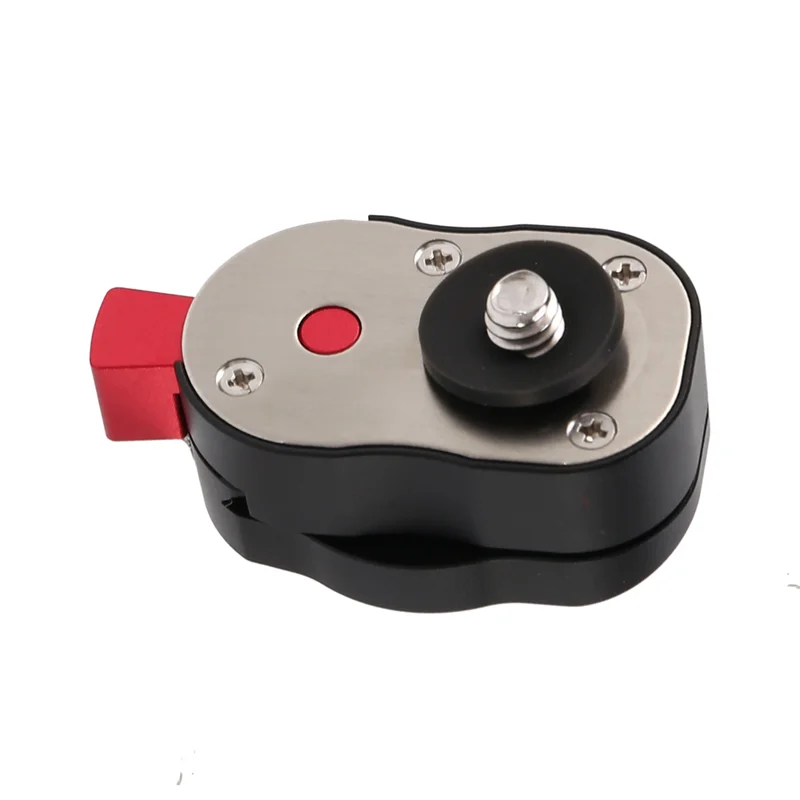 

6X Field Monitor Quick Release Plate For LCD Monitor Magic Arm LED Light Camera Camcorder Rig With 1/4-Inch Screw Hole