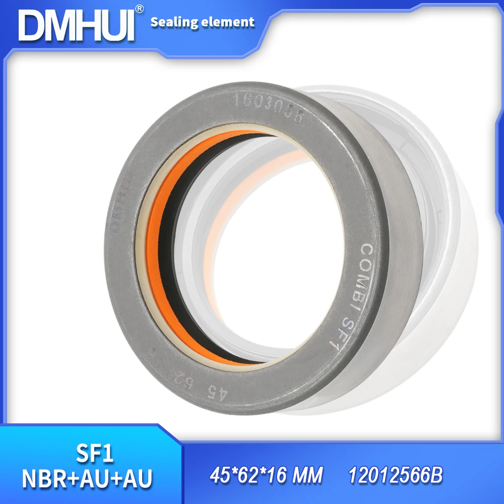 

Дифференциал 12012566B Сальник 45x62x16 мм NBR AU Резина - DMHUI Поворотный вал COMBI SF1 Уплотнительное кольцо ступицы колеса трактора 45*62*16
