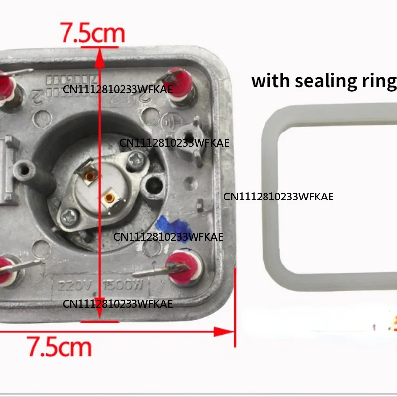 1PC aluminum grment ironing machine heating element 220V1500W for Midea garment steamer heater replacement parts