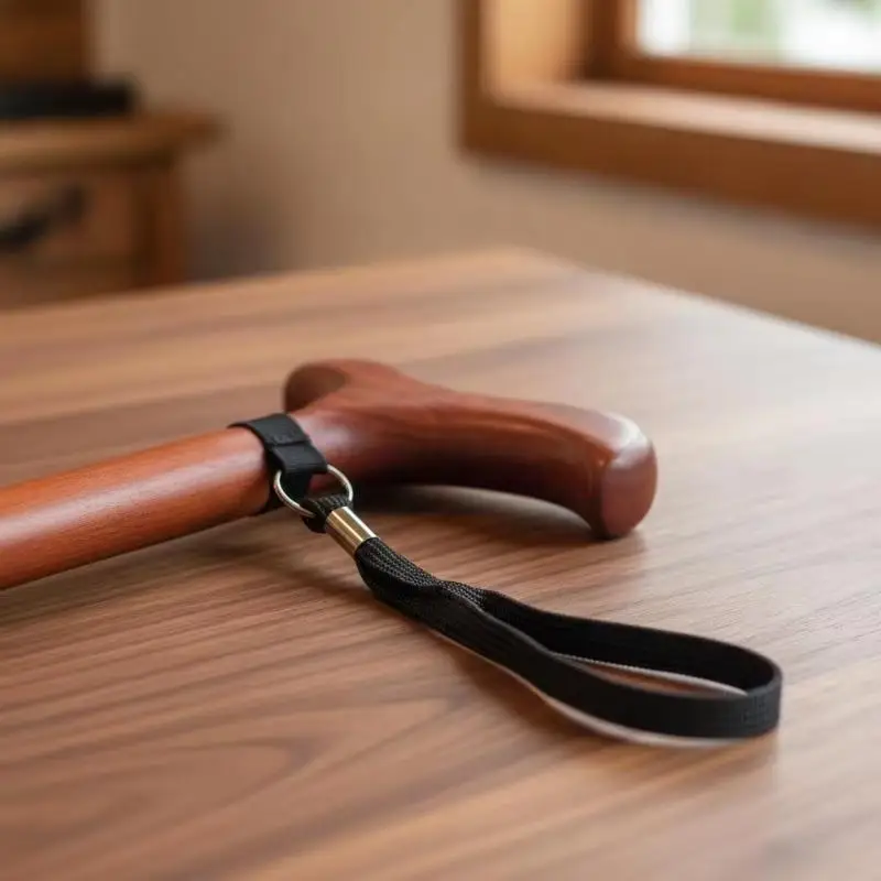 5 Stück universelle Handgelenkschlaufen für Gehstöcke, abriebfest, verhindern das Verlieren des Gehstocks, ideal für Senioren, als Reiseutensil und Ersatzteil für den Außenbereich. – Detail 4