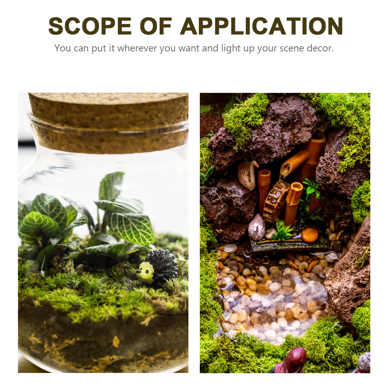 

3Pcs Miniature Door Fairy Garden Tree Stump Decor Resin Crafts Micro Landscaping Ornaments Fine Craftsmanship Home Decor Gift