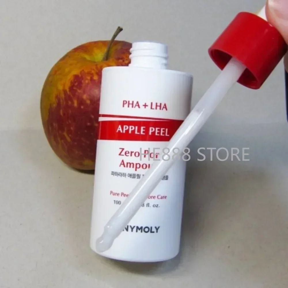 Korea TONYMOLY Apple Peel Essence Zero Pore Ampoule 100ml Acne Treatment Shrinking Pores Brighten Remove Blackheads Skin Care