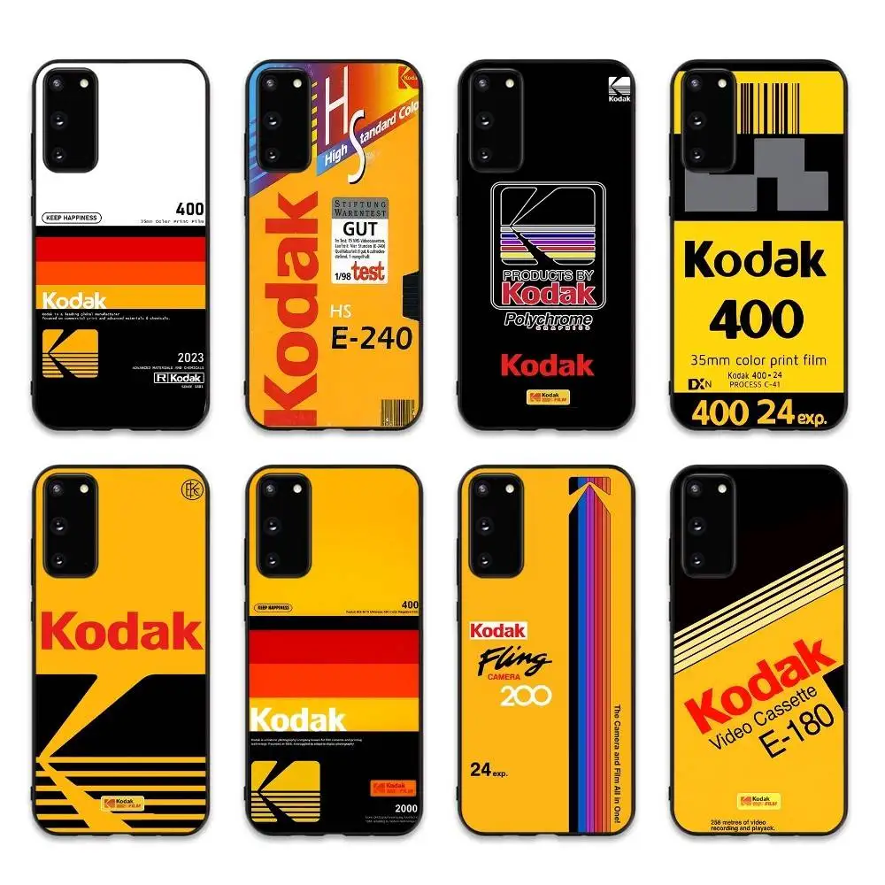 Fashion K-Kodaks Phone Case For Samsung S 24 fe 25 Ultra plus 20 lite 21 30 22 23 24 22 Ultra 5G Fundas