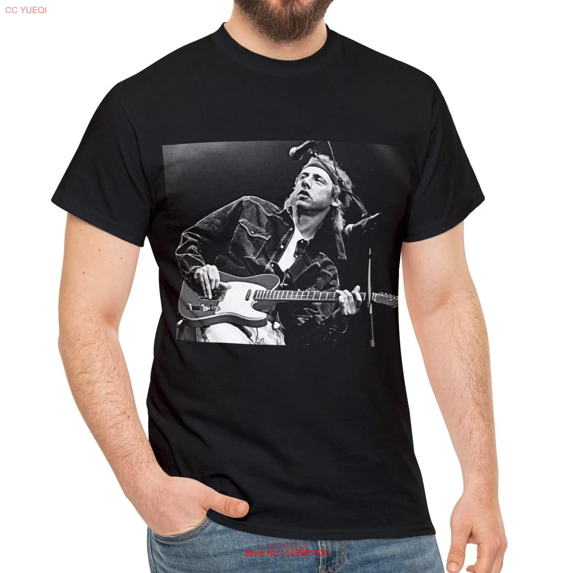 Mark Knopfler T Shirt Dire Straits Roots Rock Blues  long or short sleeves