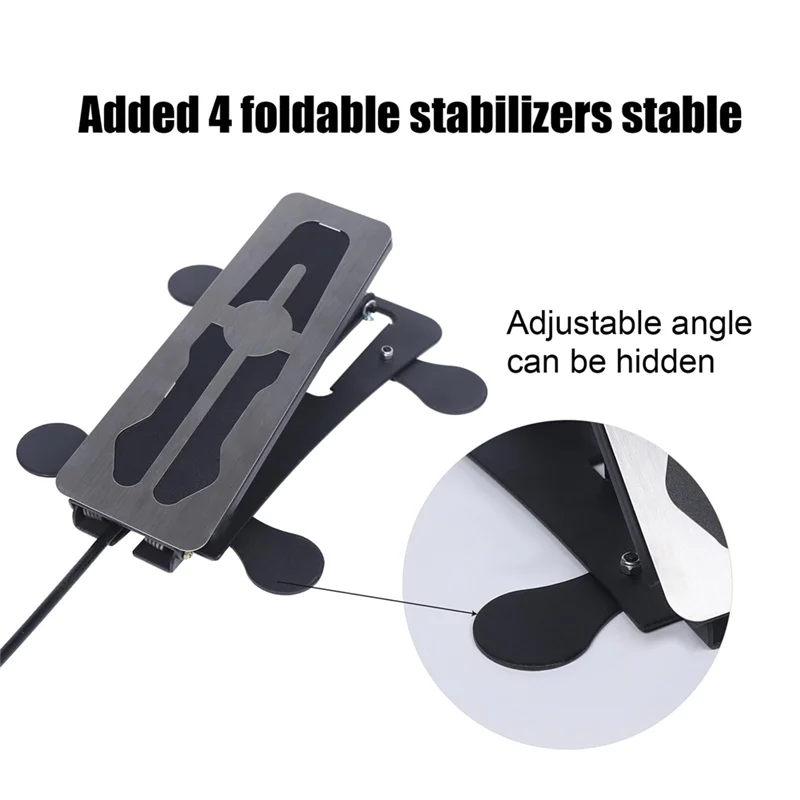 

Universal Dual Brake Car Passenger Right Side Brake Set, School Student Drivers Ed Training Brake Pedal Set