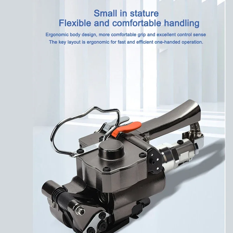 Handheld Pneumatic Strapping Tool AQD19/25 for PP PET Band 13-25mm Hot Melt
