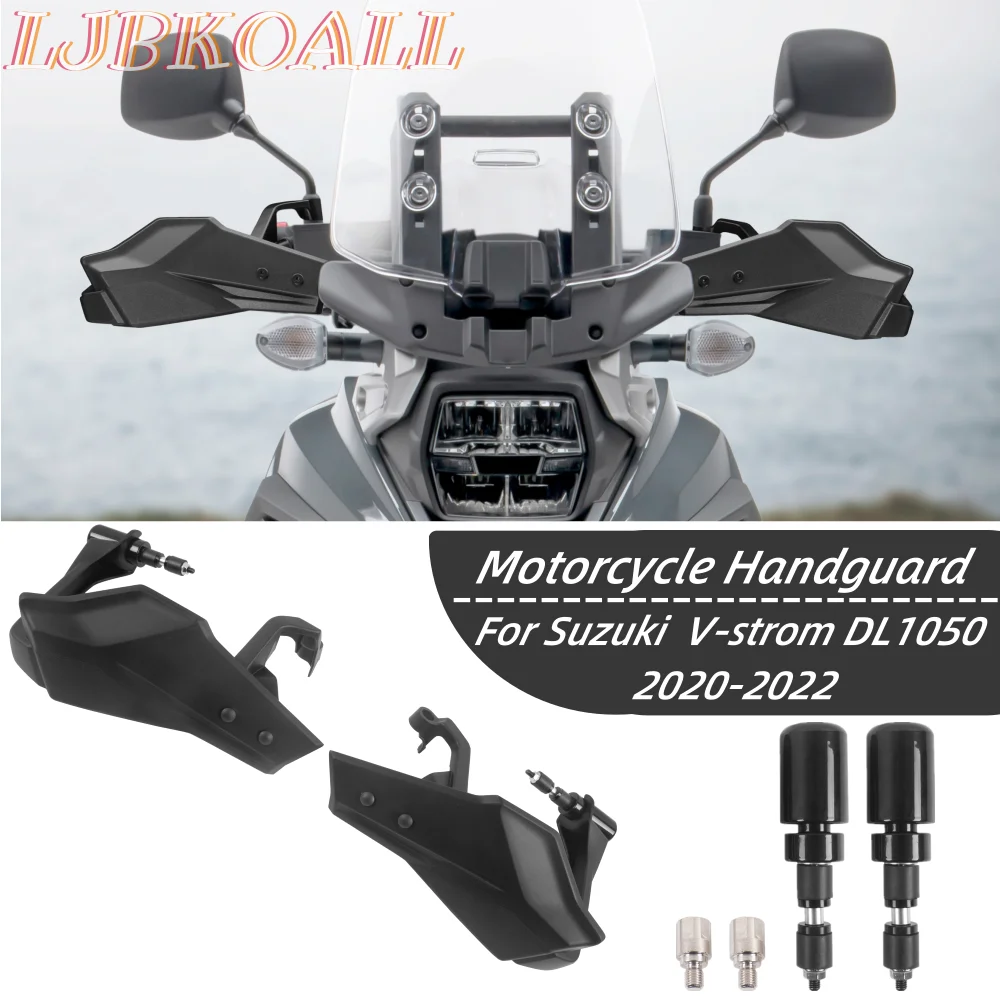 DL 1050 Handguards Protectors Hand Guards For Suzuki V-strom DL1050 2020 2021 2022 Motorcycle Bar End Handle Handguard Mount