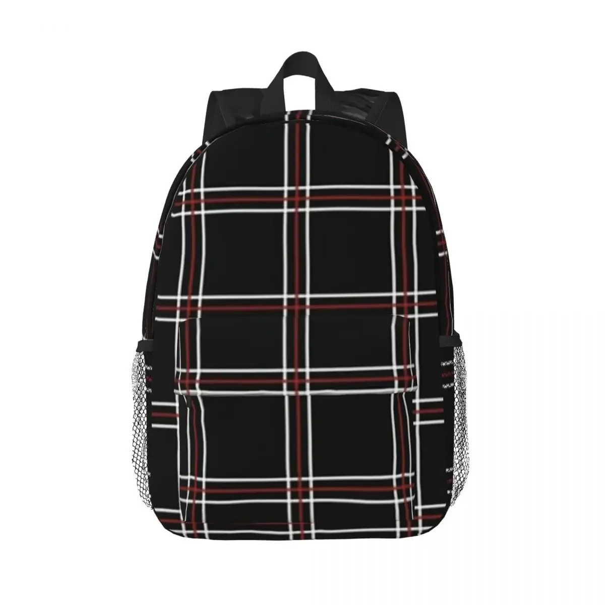 

Shujin Plaid Backpacks Teenager Bookbag Cartoon Students School Bags Travel Rucksack Shoulder Bag Large Capacity