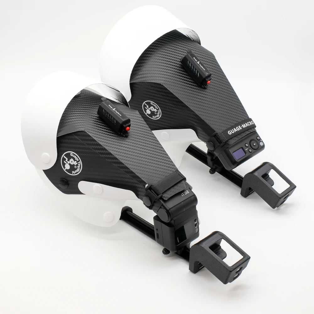 Immagine 3: Diffusore Flash Guage, Softbox, Riflettore Speedlight, Snoot, Accessori per Fotocamera per Scatti Macro con Obiettivo per Godox MF12 IT32