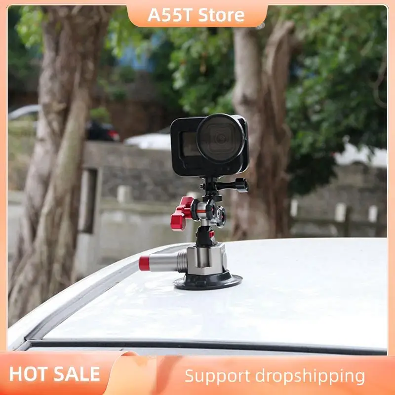 

A55T 2Pcs 3 Inch Car Photography Suction Cup First-Person Perspective Car Mount Suitable For Gopro Accessories Black
