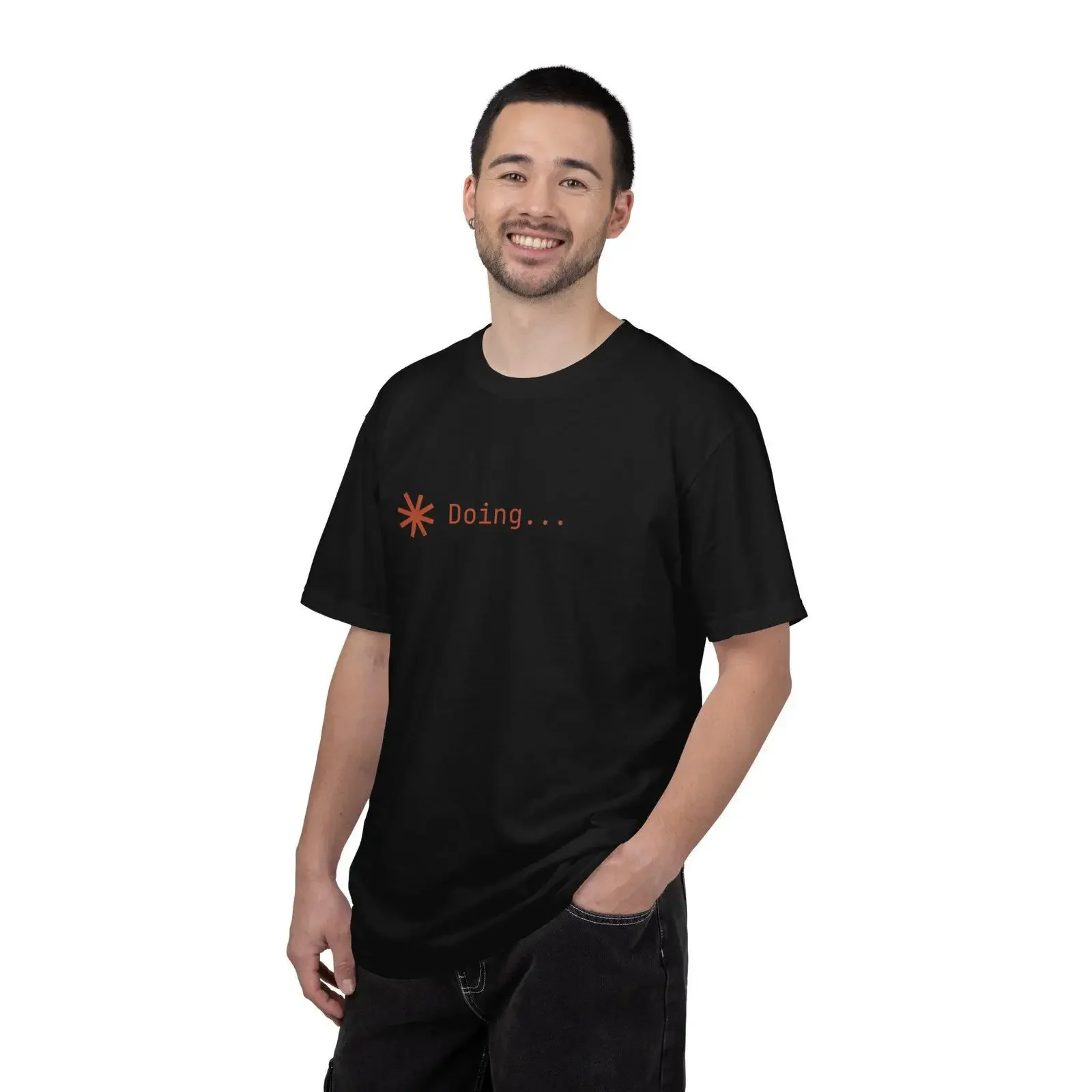 Claude Code Doing T Shirt AI Humor Vibe Coding Developer vintage Washed graphic Breathable homme Slightly Top For Everyday Wear
