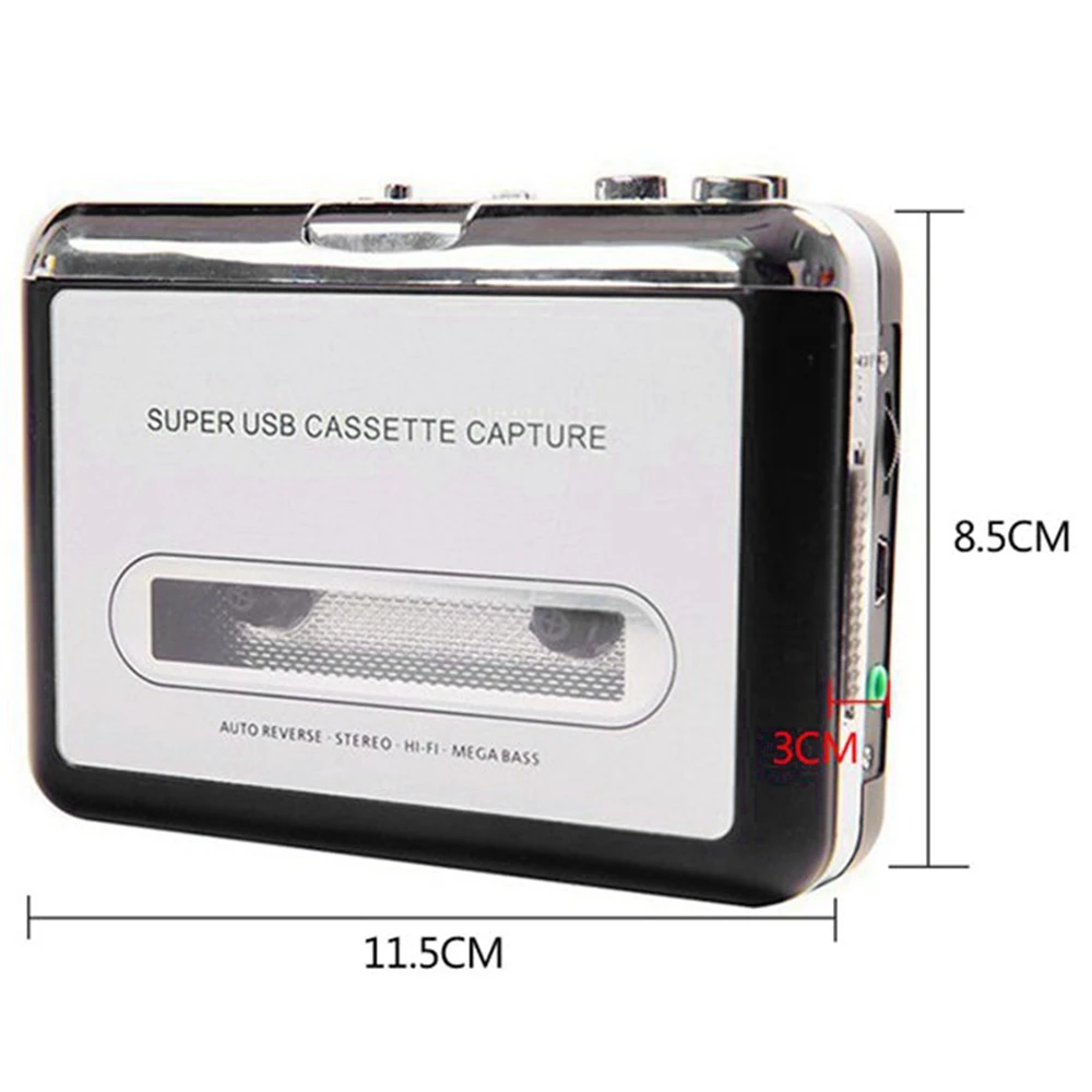 

ABZW USB-кассета для ПК Супер USB-кассета-MP3 захвата аудио музыкальный плеер CD-конвертер