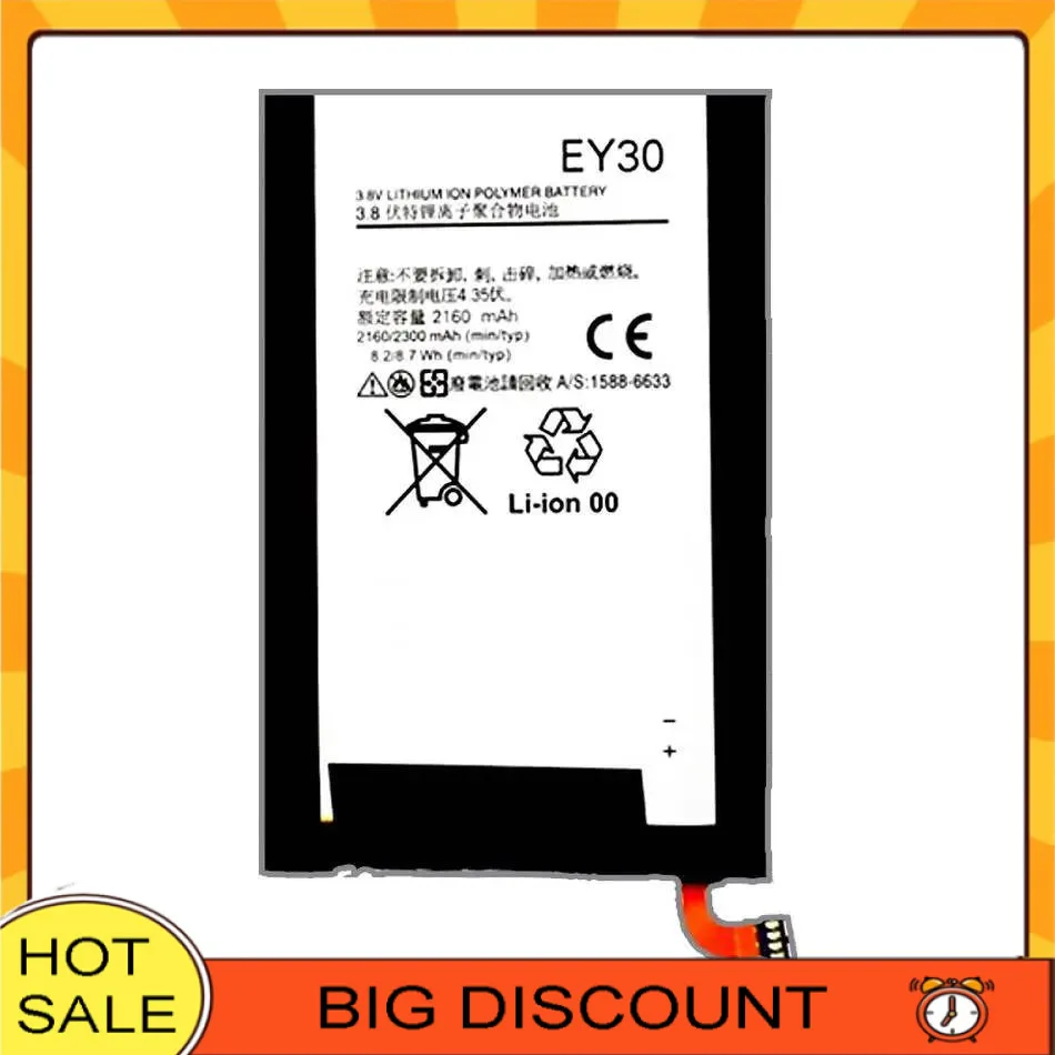 Надежная мощность для Motorola Moto X 2Nd XT1096 XT1085 XT1095 XT1097 XT1093 Легкий аккумулятор для мобильного телефона 2160 мАч EY30 Надежная мощность для Motorola Moto X 2Nd XT1096 XT1085 XT1095 XT1097 XT1093 Легкий аккумулятор для мобильного телефона 2160 мАч EY30