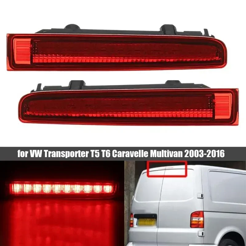 

Car Rear Additional Brake Light High Level Third Brakes Lights for Volkswagen VW Transporter T5 T6 Caravelle Multivan 2003-2016