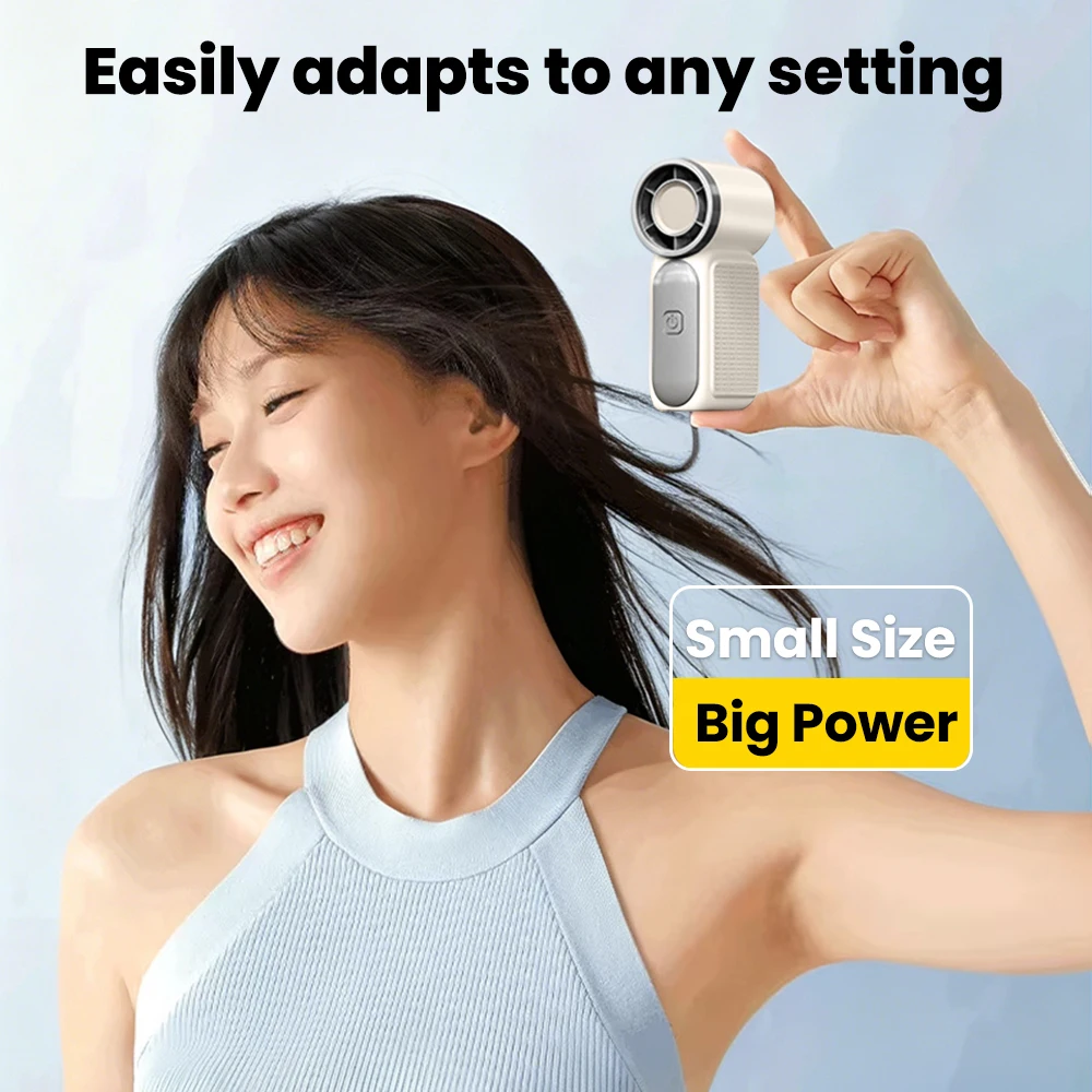 Handheld Mini Fan Type-C Recha - огляд і ціна Phone Cooling Fan