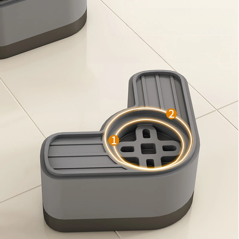 4Pcs/Set Anti Vibration Mat For Washing Machine Heavy Duty Machine Pads Shock-Absorbing Heighten Stabilizer Noise Reduction