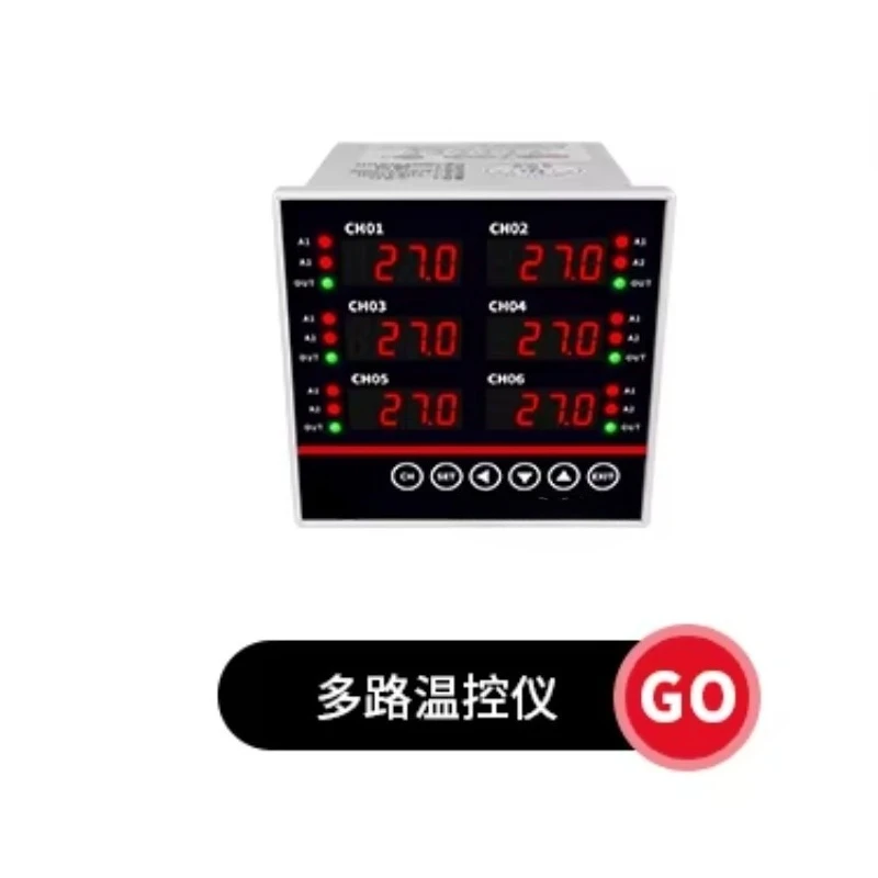 

Temperature Controller PID Temperature Control Intelligent Temperature Controller Multi-channel Digital Display