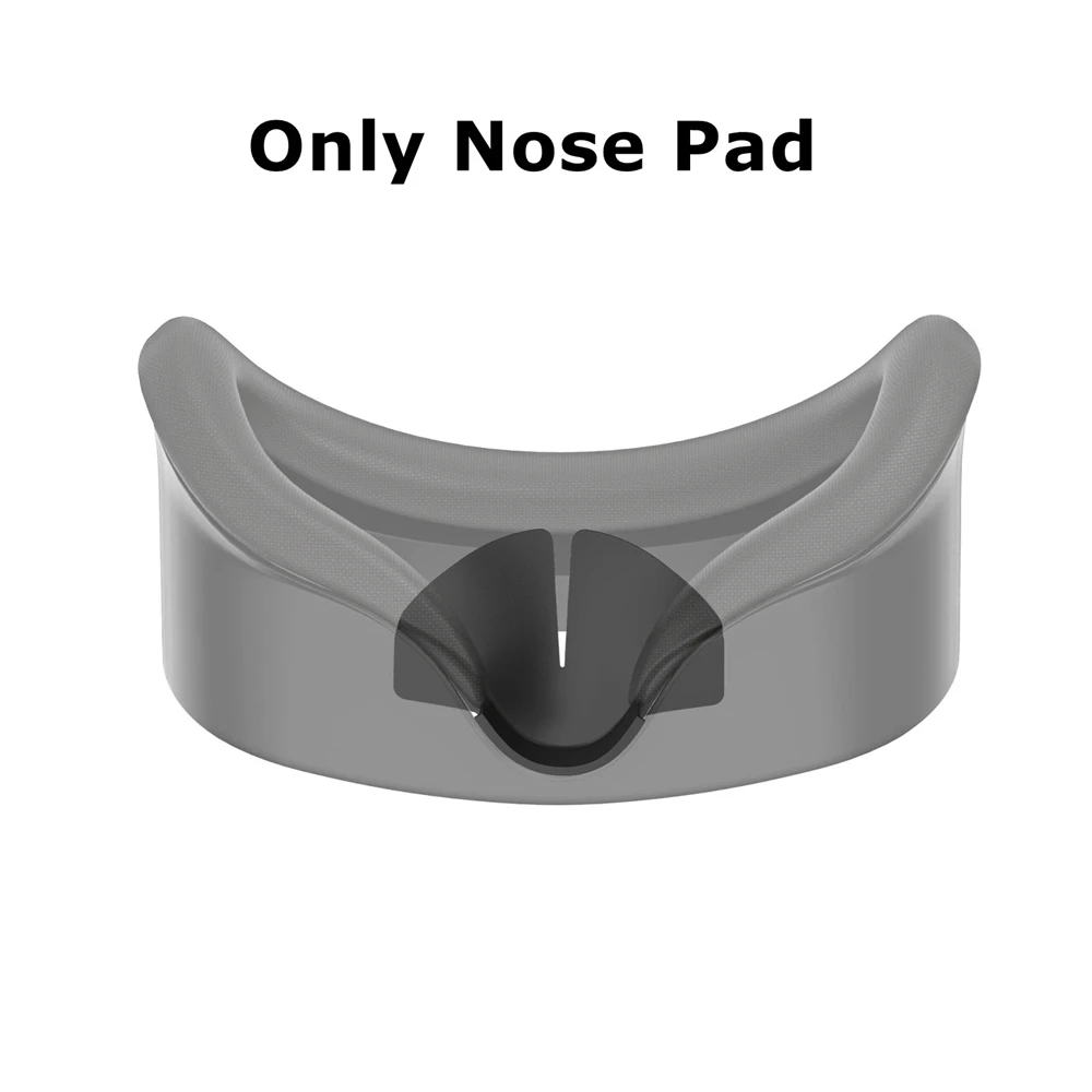 

Silicone Nose Pad for Meta Quest 3 VR Headset Anti-sweat Replacement Nose Cover Washable for Quest 3 VR Accessories Black