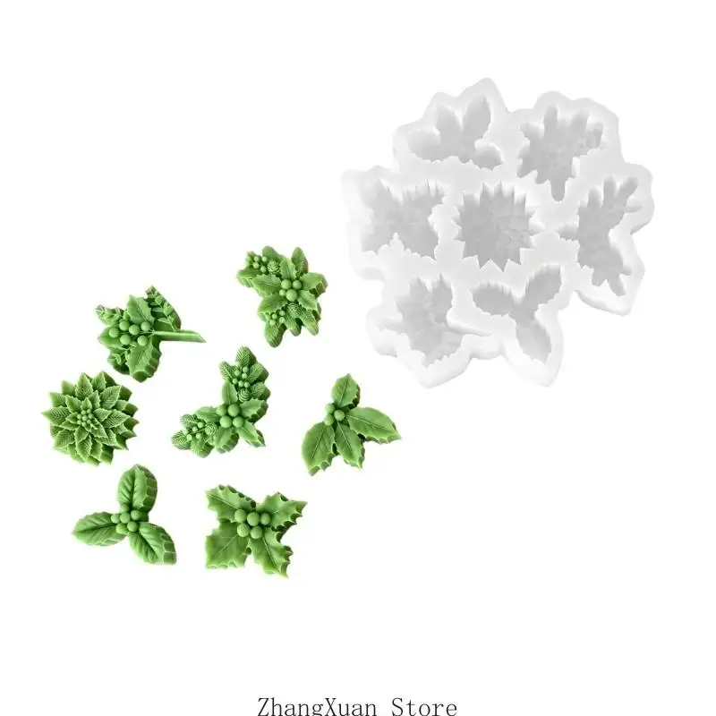 Detaillierte Hohlraum-Bastelform für saisonale Duftkerzen- und Seifenherstellung 3XUF – Detail 7