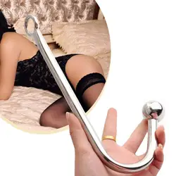 Simple Operation Perfect Fitting Anal Hook Stimulator Toy for Couples