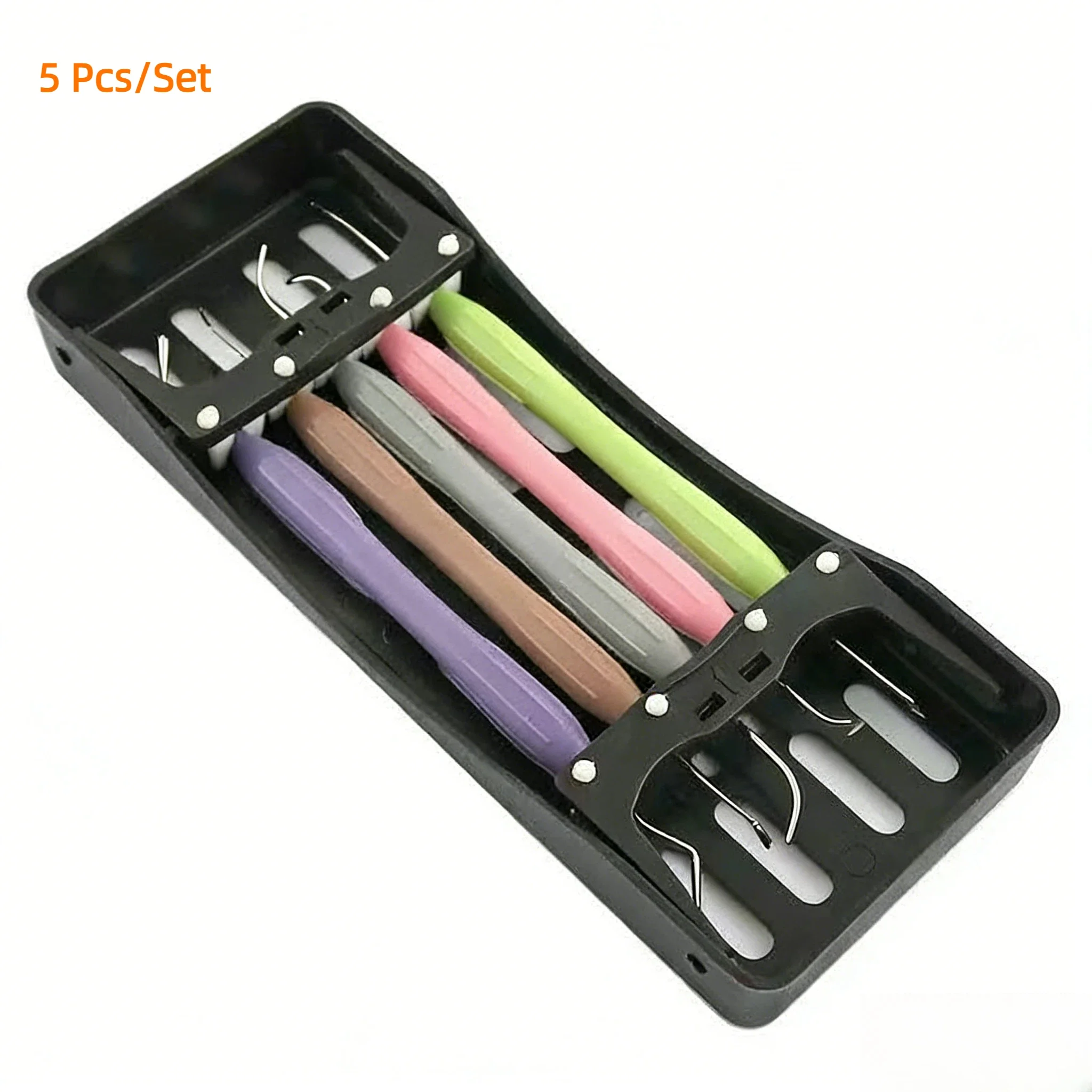 5/7Pcs Dental Composite Resin Filling Kit, Aesthetic Restorative Tools, Resin Trimming Knives for Dentistry