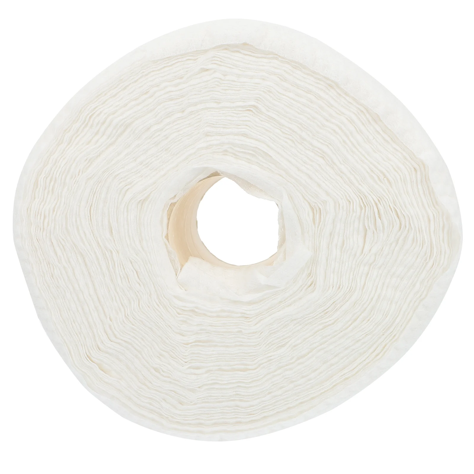 منشفة غسيل عملية للاستعمال مرة واحدة، تنظيف الوجه المحمول، 1 لفة بيضاء مرنة، صديقة للبشرة، امتصاص الماء، منشفة غسل الوجه #2