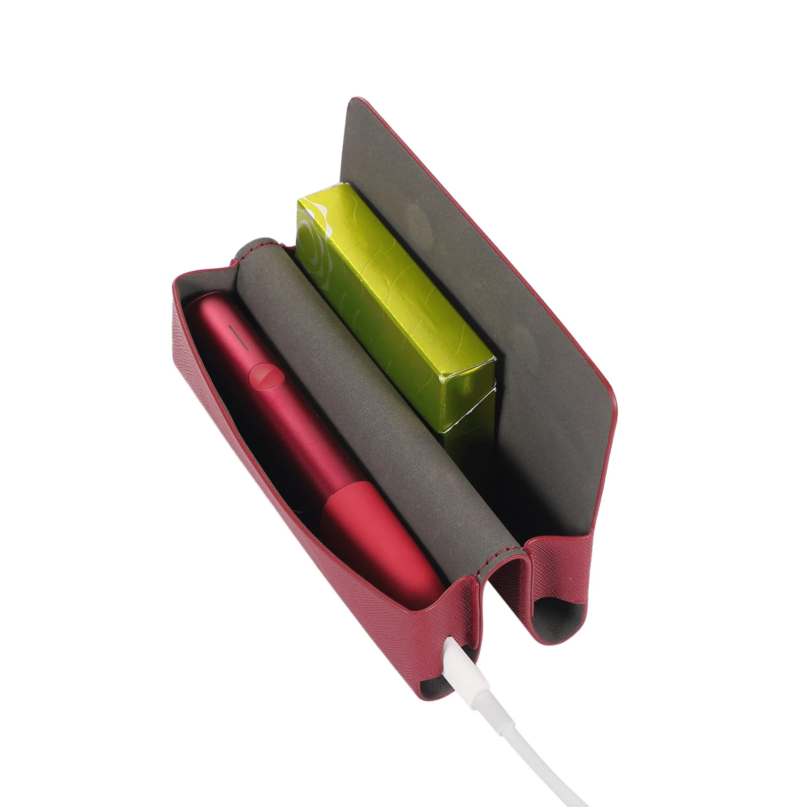 IQOS Iluma/iluma I One용 PU 가죽 케이스, 보호 커버 보관 가방 케이스, 쉘 거치대 파우치 가방, 교체 가능한 액세서리, 신제품