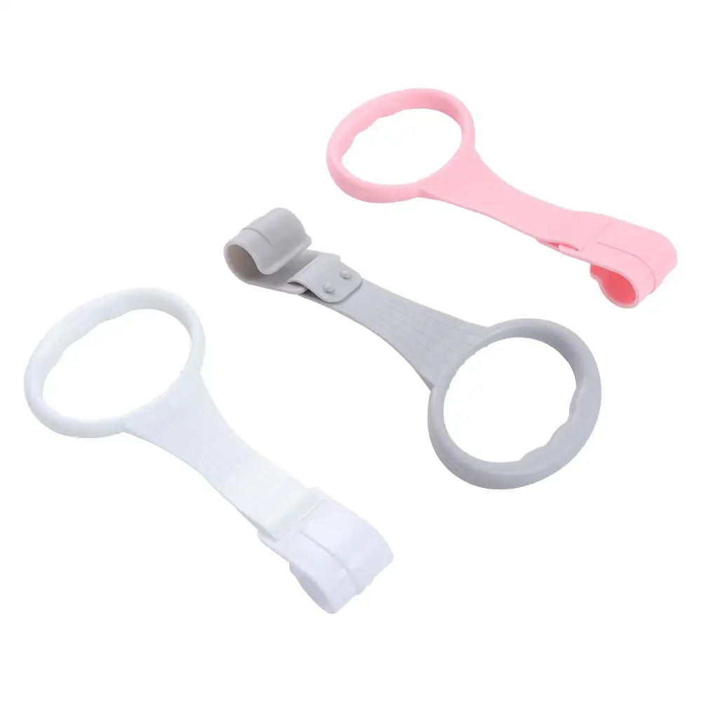 Hanging Ring Children's Bed Pull Ring Bed Accessories Plastic Learn To Stand Hand Pull Ring Creative Solid Color