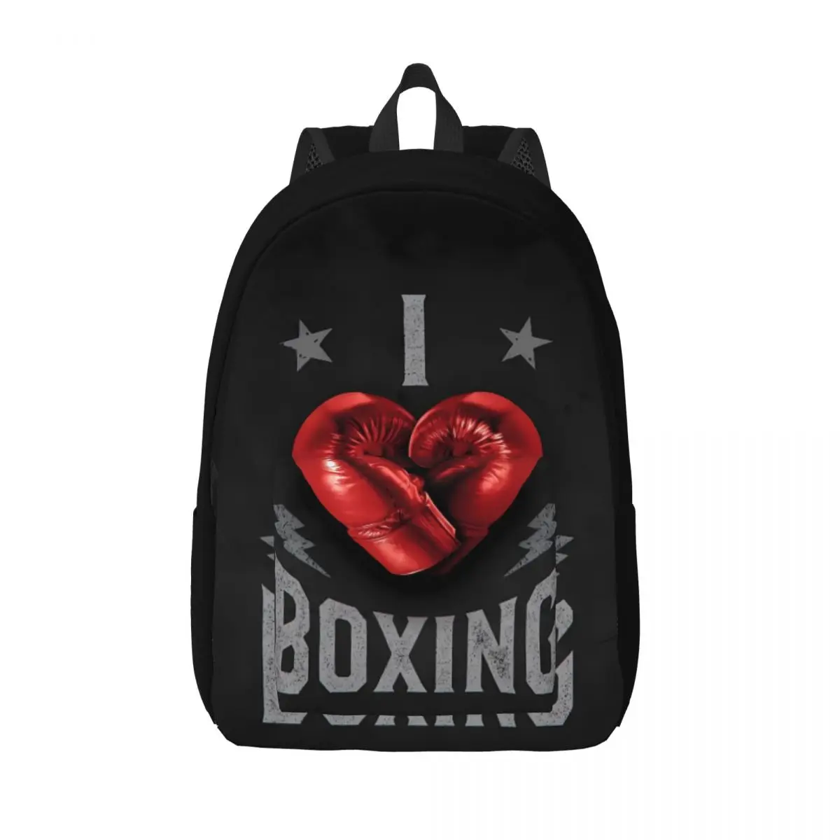 

Boxing Gloves Style Backpack Female 3D Print Breathable Backpacks Novelty School Bags Camping Designer Rucksack Xmas Gift