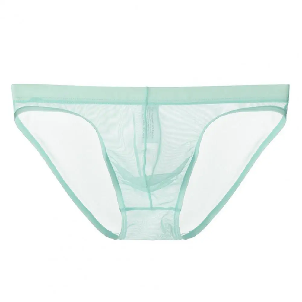 رقيقة جدا مثير شفافة صافي الغزل سراويل منخفضة الارتفاع U محدب الرجال ملخصات مثير شفافة الذكور سراويل الذكور الملابس الداخلية #1