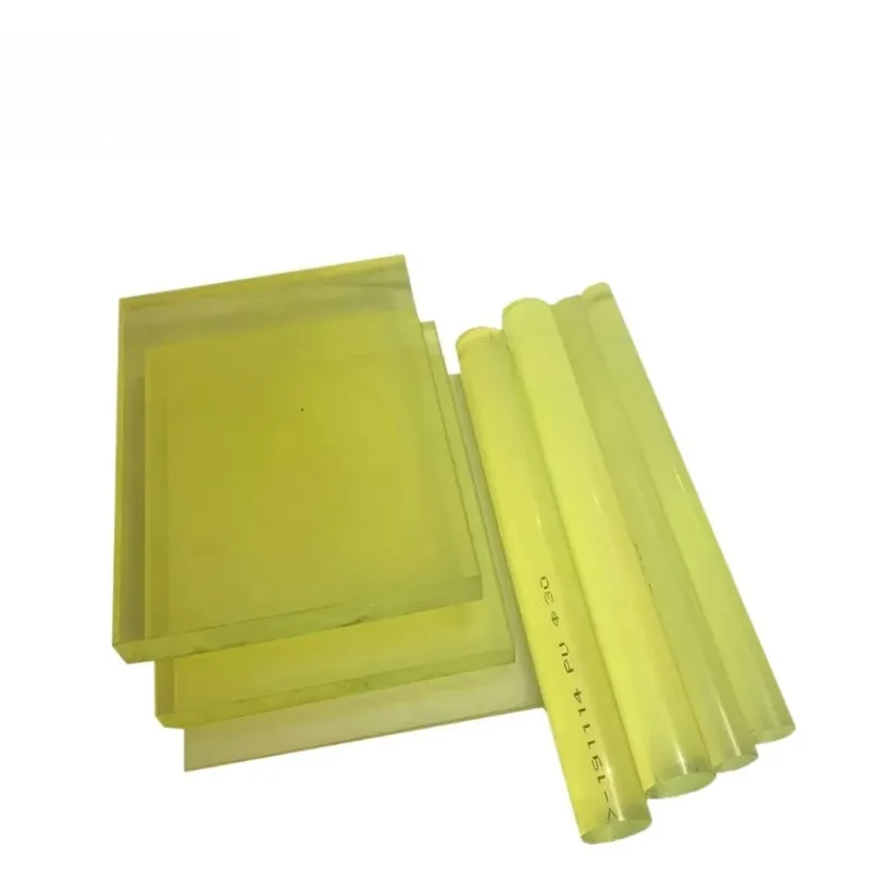 Elastic Rubber Sheet Polyurethane Damping Plate Die Cutter Beef Tendon Punching Pad