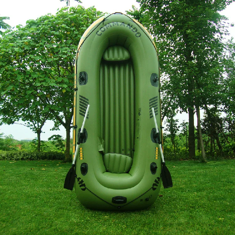 

Wholesale Inflatable PVC Boat for Outdoor Activities-Thickened Rafting and Kayak Two to Four Person Fishing Boatpromote sales