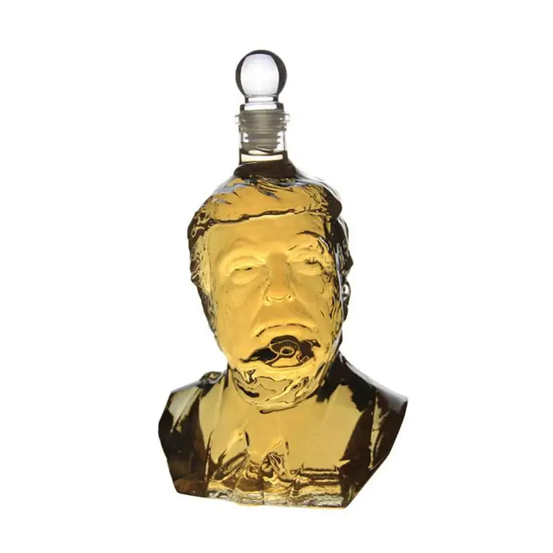 Imagem -03 - Whisky Decanter Bottle Rolha Hermética Engraçado Pato Donald Gag Canecas Canecas Presente de Aniversário 750ml