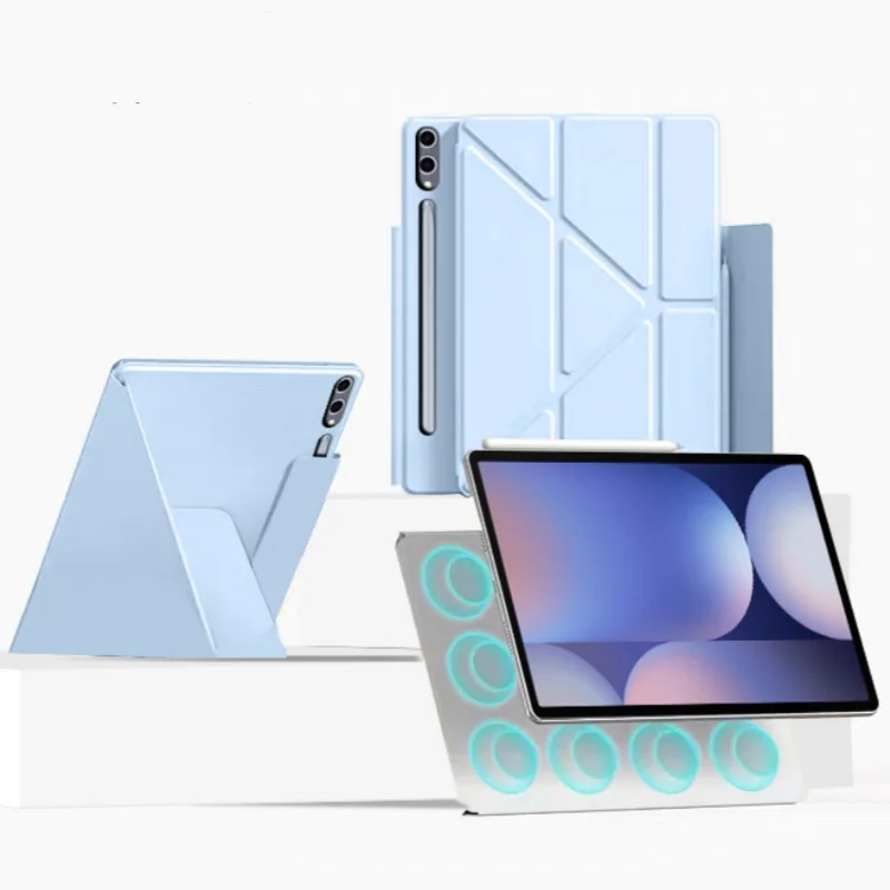

For Samsung Galaxy Tab S10FE Plus + 13.1'' Case Magnetic Slim Protective Tablet Cover Funda For Galaxy Tab S10 FE Plus 13.1 Case