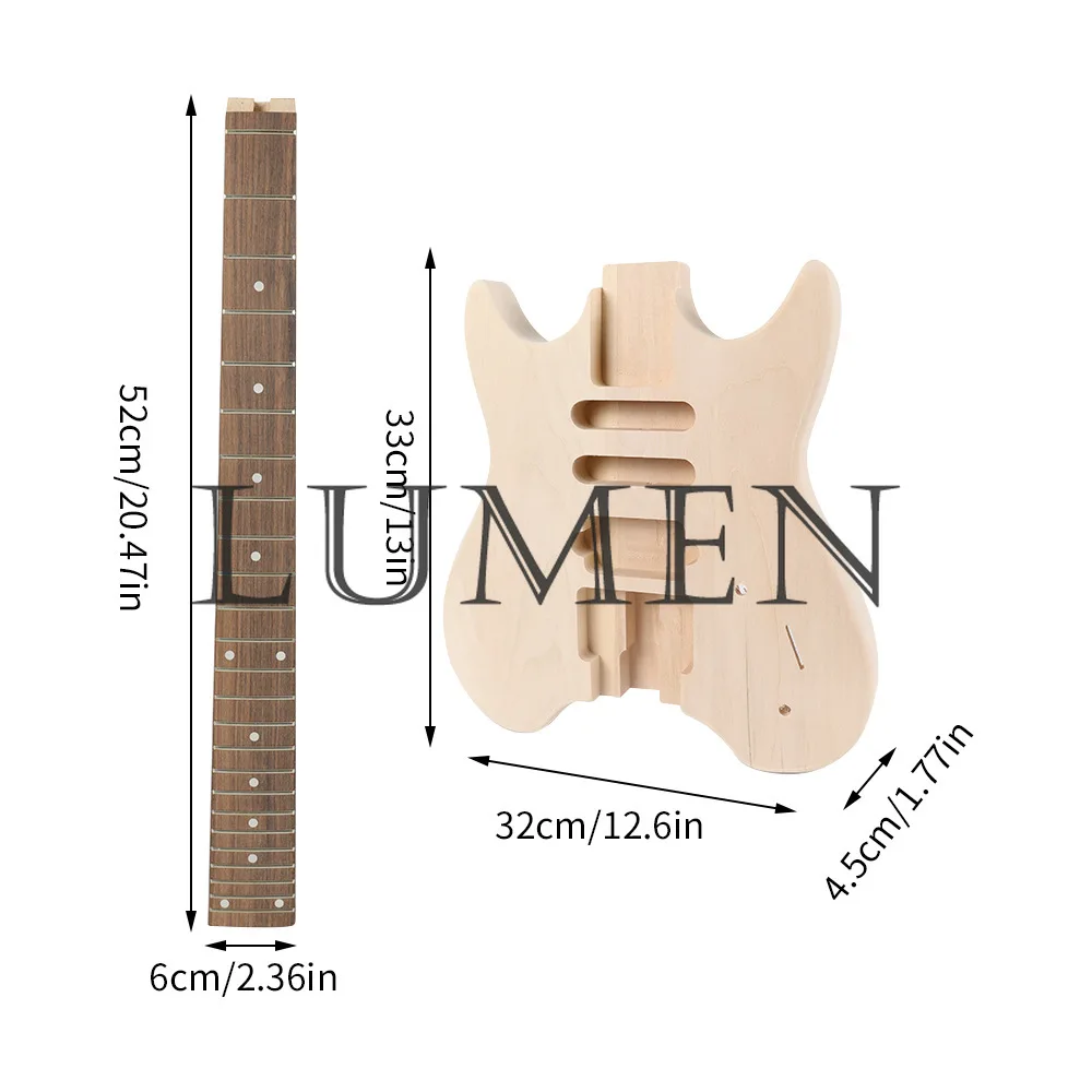 WT-2 Electric Guitar Case-I3250 Guitar work in progress Assemblable Kit