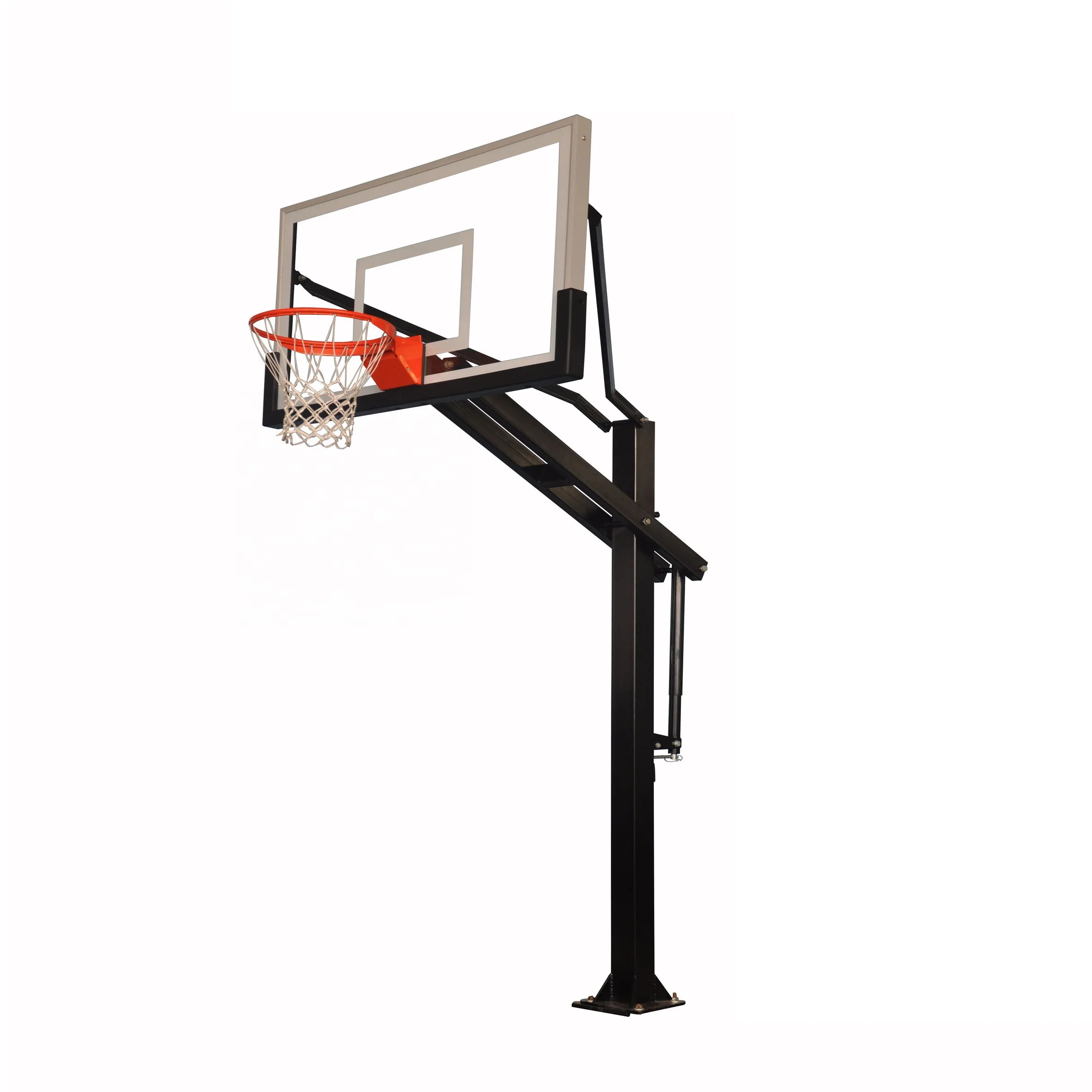 Factory Wholesale Indoor Outdoor 60 Backboard Height Adjustable Basketball Goal Systemspromote sales