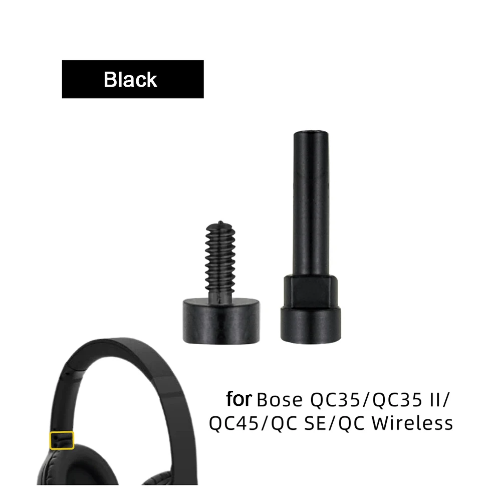 POYATU for Bose QC35 QC35 II QC45 QC SE Hinge Screws Only - Replacement Pivot Screws for Headphone Repair view 5